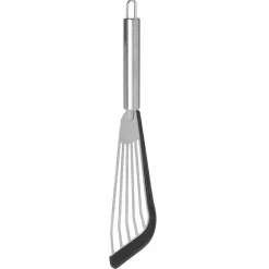 Best Spatule en acier avec bord silicone Préparation Culinaire