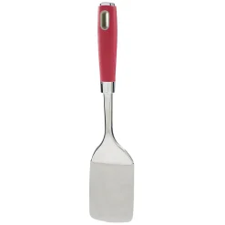 Sale Spatule en inox avec manche en polypropylène rouge Préparation Culinaire
