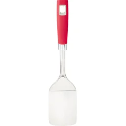 Discount Spatule en inox avec manche en polypropylène rouge Préparation Culinaire