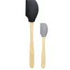 Hot Spatule en silicone avec manche en bois x2 Préparation Culinaire