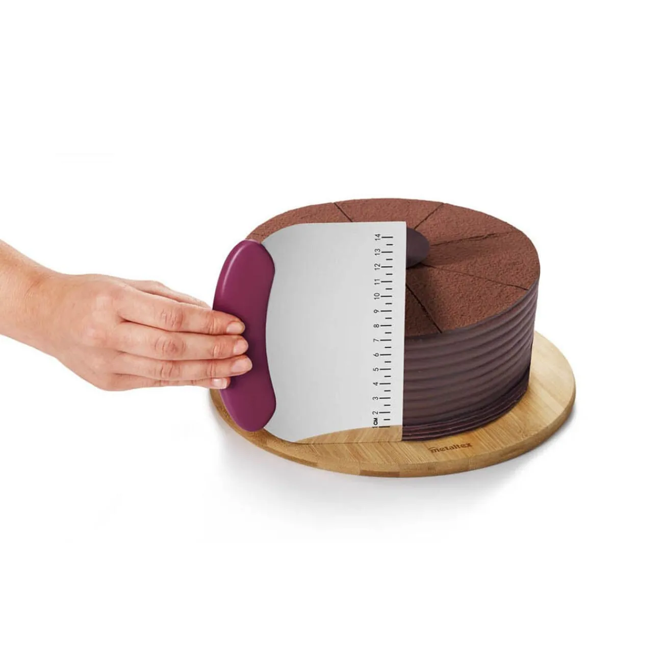 Clearance Spatule Metaltex à racler graduée Préparation Culinaire