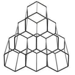 Discount Support déco range bouteilles x6 Rangement De Cuisine