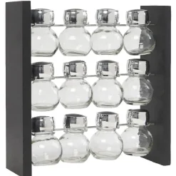 Outlet Support et 12 pots à épices Vaisselle Et Accessoires De Table