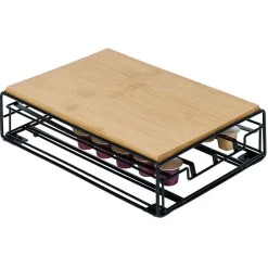 Discount Support machine à café avec tiroir à capsules 21x31xH7,5cm Rangement De Cuisine