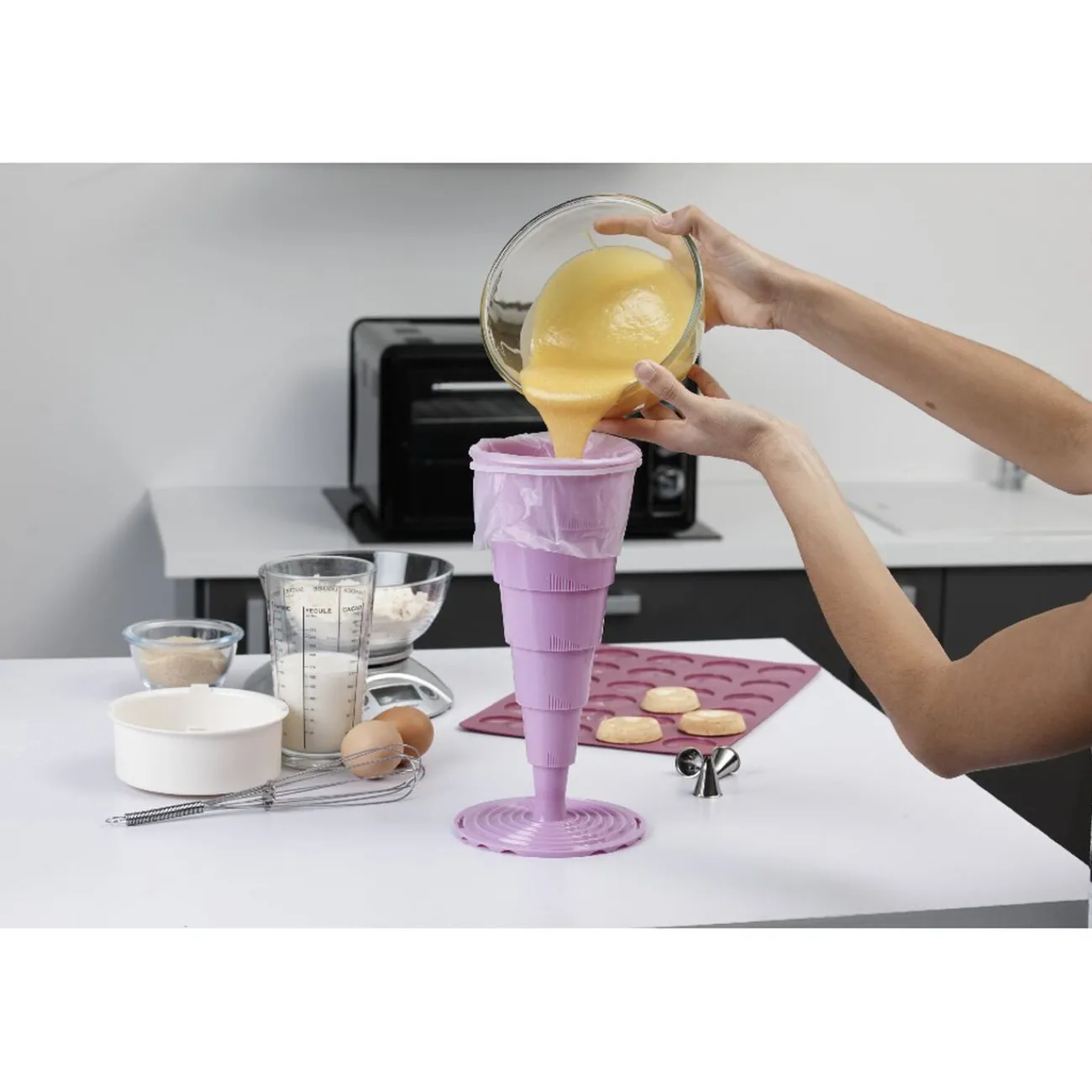Best Support poche à douille silicone Préparation Culinaire