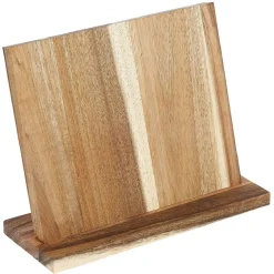 Outlet Support pour couteaux bois d'acacia 26,9x10,3xH21cm Rangement De Cuisine