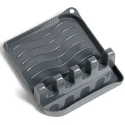 Discount Support repose-cuillères plastique gris Rangement De Cuisine