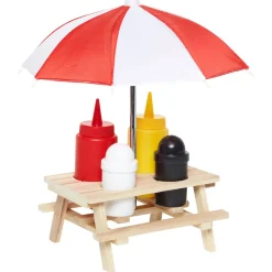 Table 4 condiments barbecue|Gifi Outlet