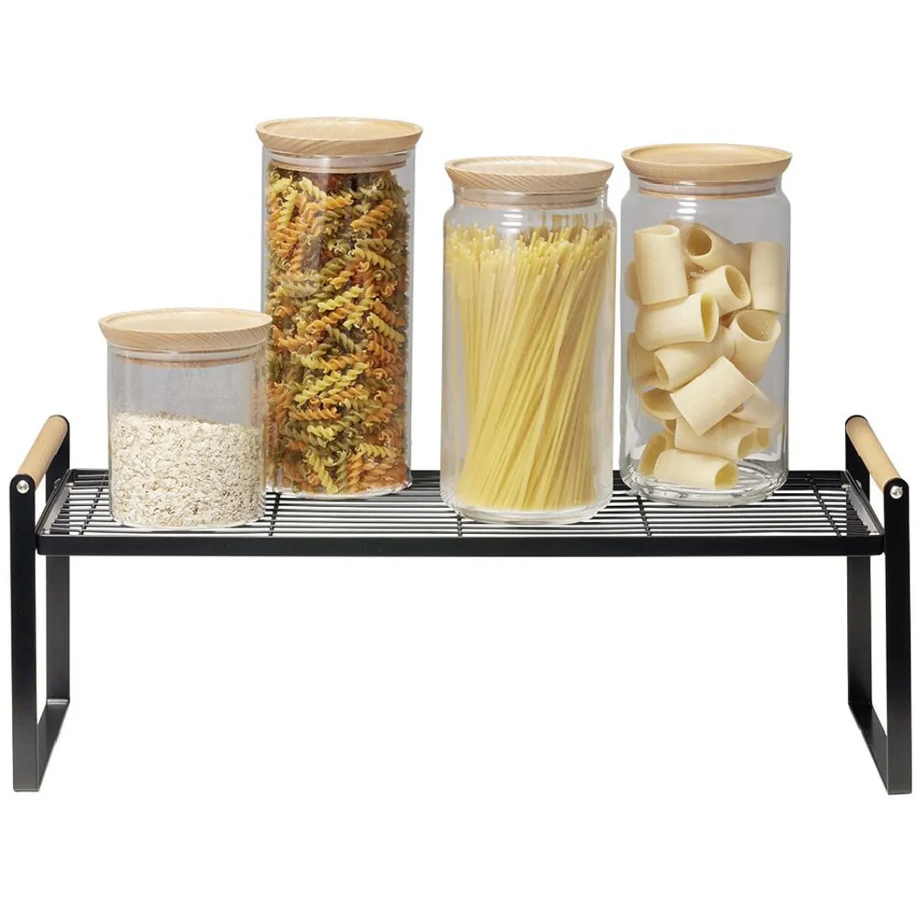 Online Étagère à poser métal et bois 53x21xH19,5cm Rangement De Cuisine