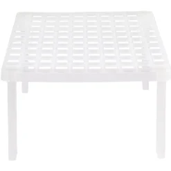 New Étagère carrée cuisine blanc Rangement De Cuisine