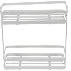 Clearance Étagère de cuisine design filaire métal blanc à poser Rangement De Cuisine