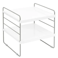 Outlet Étagère extensible 25xH25,5x25/40cm Rangement De Cuisine