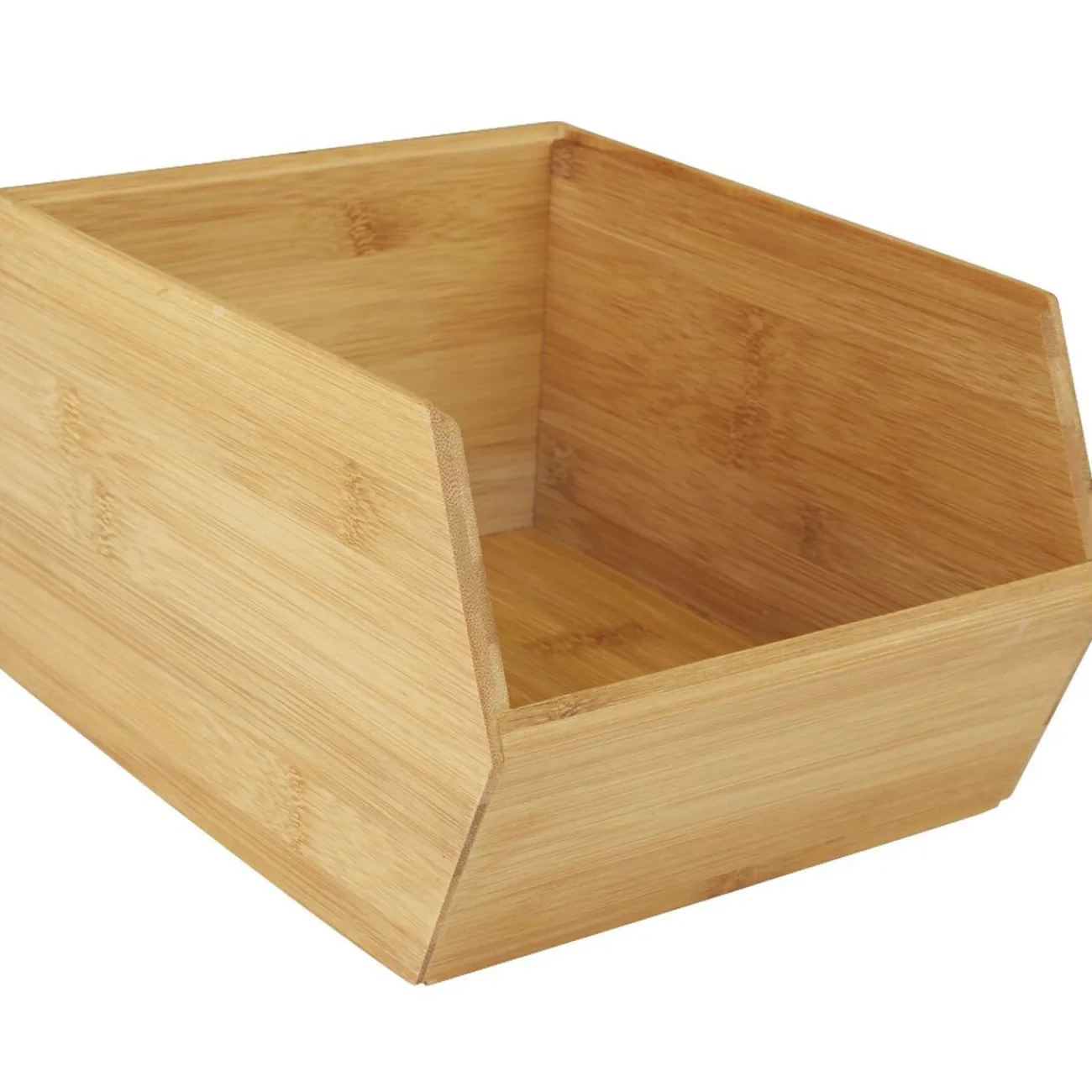 Étagère superposable en bambou marron Rangement De Cuisine