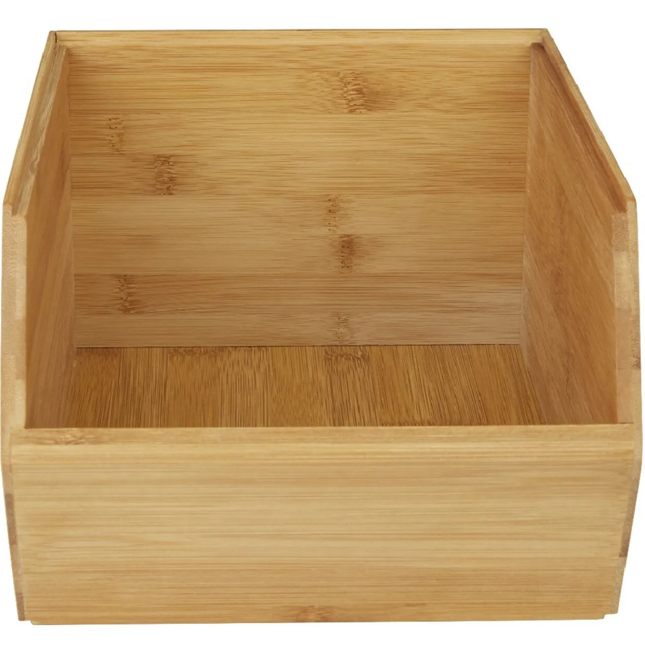 Étagère superposable en bambou marron Rangement De Cuisine