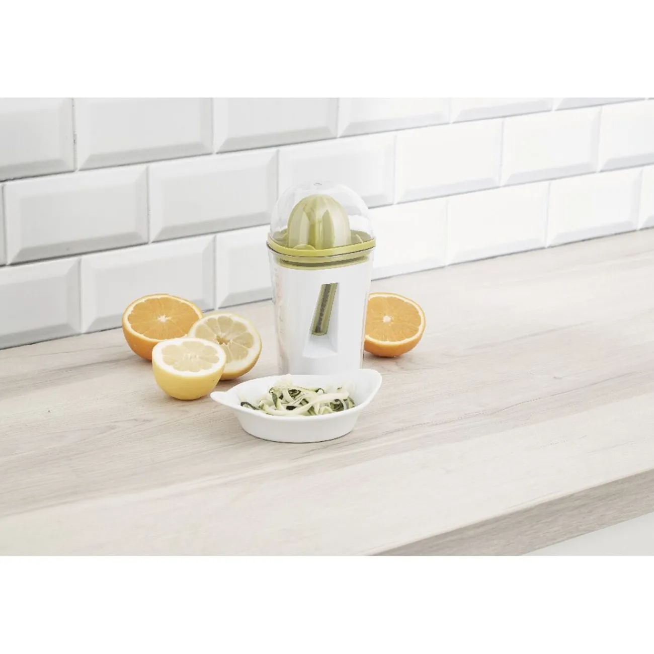 Clearance Taille légumes et presse agrumes 2 en 1 Préparation Culinaire