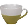 Clearance Tasse à café bicolore vert et blanc Vaisselle Et Accessoires De Table