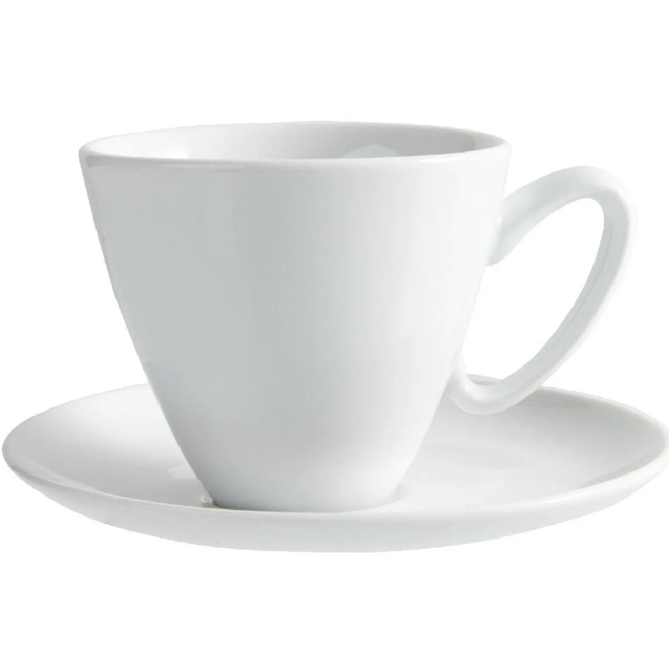 Tasse à café blanche avec sous tasse modèle slide|Gifi Hot