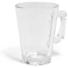 Outlet Tasse à café 18,5cl en verre transparent Vaisselle Et Accessoires De Table