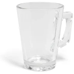 Outlet Tasse à café 18,5cl en verre transparent Vaisselle Et Accessoires De Table