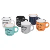 New Tasse à café expresso multicolore Bistrot x6 Vaisselle Et Accessoires De Table