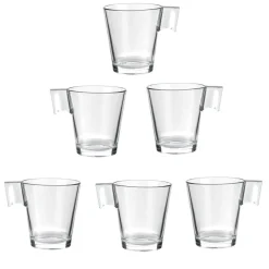 Online Tasse à café Luminarc transparente x 6 Vaisselle Et Accessoires De Table