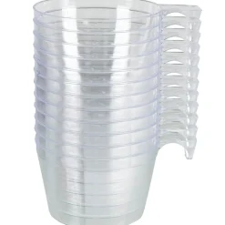 Tasse à café plastique transparent x12|Gifi New