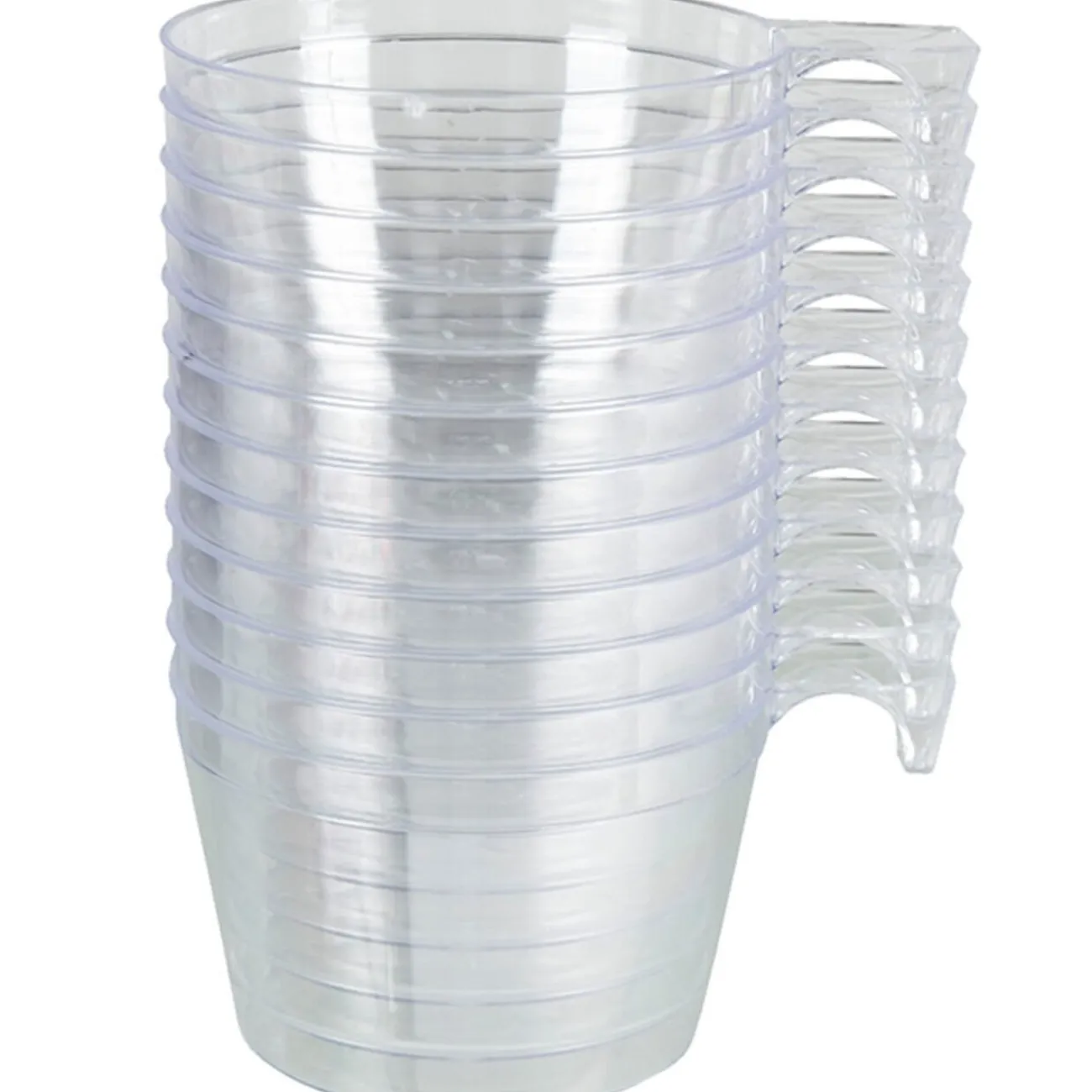 Tasse à café plastique transparent x12|Gifi New