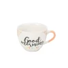 Tasse à café porcelaine avec inscription "Good Morning my Love" 22 cl|Gifi