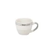 Tasse à expresso en porcelaine design Bistrot du Marché 9 cl|Gifi Best