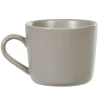 Tasse à thé ou capuccino en porcelaine gris|Gifi Best