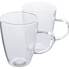 Tasse à thé transparente x2|Gifi Clearance