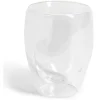 Tasse avec anse en verre double paroi 350ml|Gifi Clearance