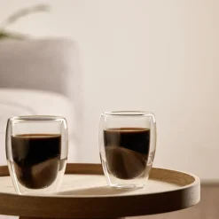 Tasse avec anse en verre double paroi 350ml|Gifi Clearance