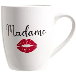 Discount Tasse en céramique Monsieur ou Madame H12 cm Vaisselle Et Accessoires De Table