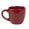 Tasse en faïence rouge 22 cl|Gifi Clearance