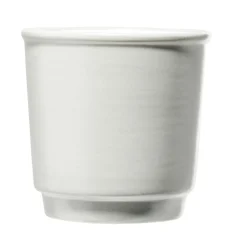 Outlet Tasse en grès espresso sans anse bleu intérieur blanc 9cl Ø6,2xH6,2cm Vaisselle Et Accessoires De Table