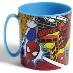 Tasse enfant Spiderman plastique Ø7,6xH9cm|Gifi Best