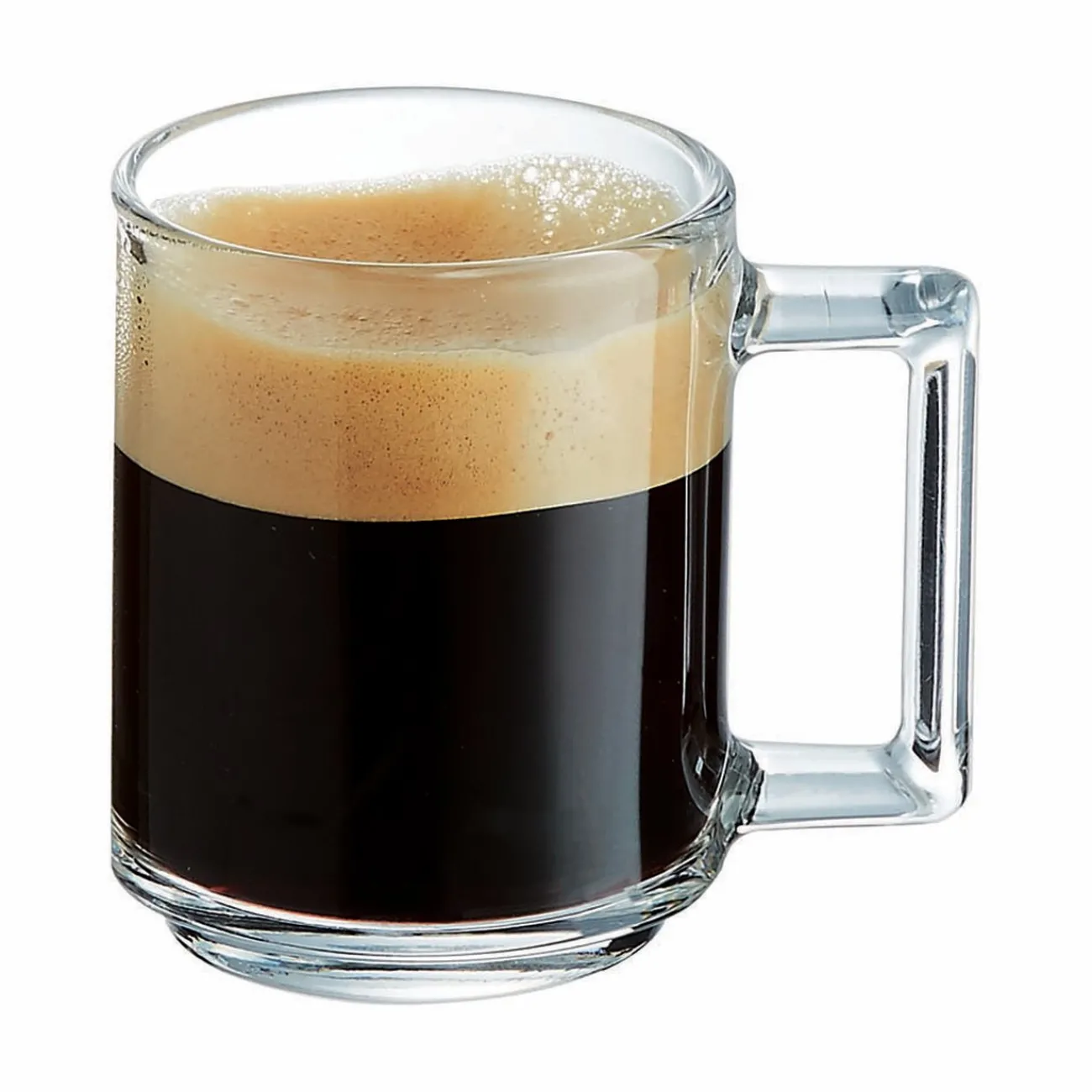 Tasse expression verre transparent 9 cl|Gifi