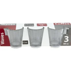 Tasse expresso verre transparent x3|Gifi Discount