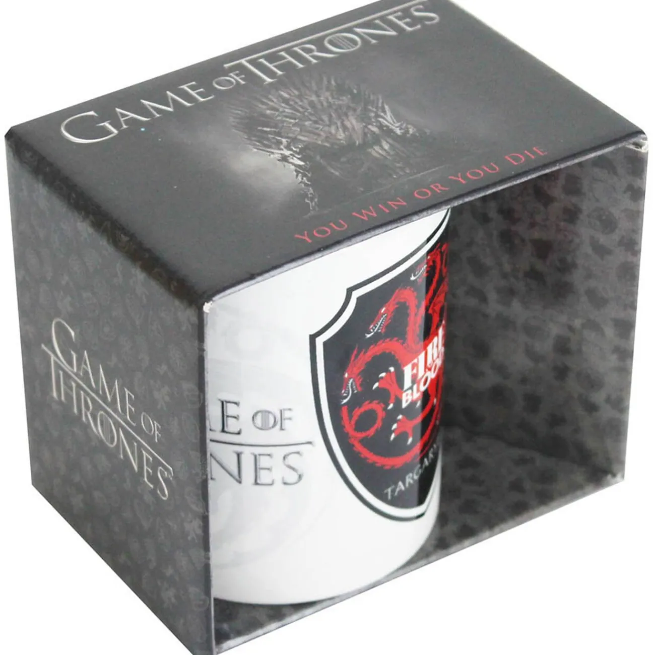 Tasse Game of Thrones céramique imprimé Dragon Targaryen|Gifi Discount