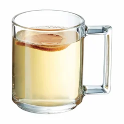 Tasse transparente en verre trempé droit Luminarc 25 cl|Gifi Online