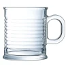 Tasse transparente en verre trempé design conserve Luminarc 25 cl|Gifi