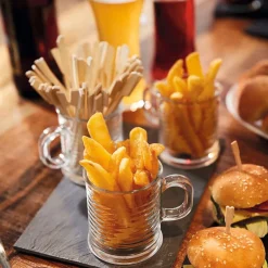 Tasse transparente en verre trempé design conserve Luminarc 25 cl|Gifi