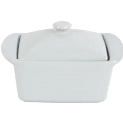 Clearance Terrine blanche porcelaine Cuisson