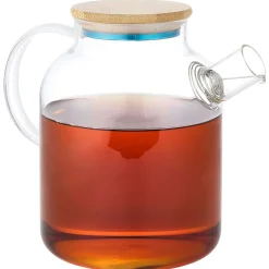 Théière en verre et bambou 1,6L|Gifi Best