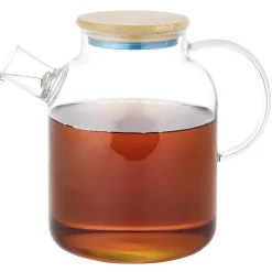 Théière en verre et bambou 1,6L|Gifi Best