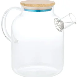 Théière en verre et bambou 1,6L|Gifi Best