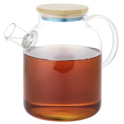 Théière en verre et bambou 1,6L|Gifi Best