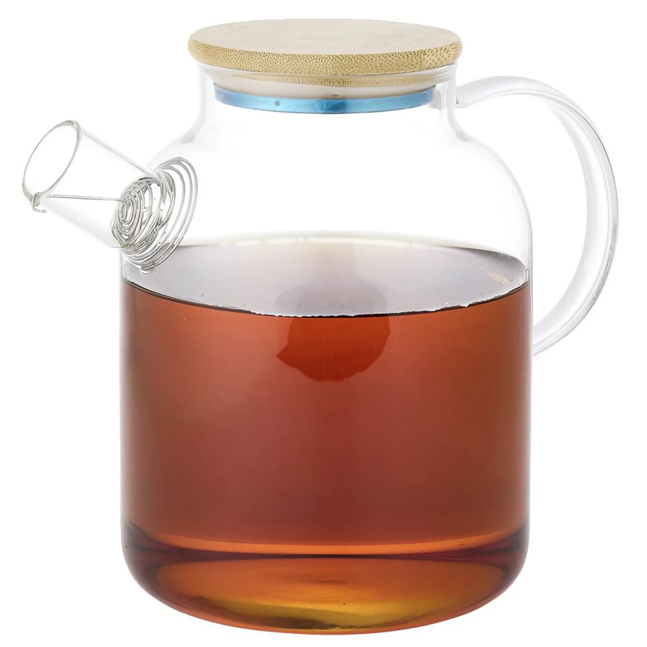 Théière en verre et bambou 1,6L|Gifi Best