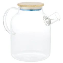 Théière en verre et bambou 1,6L|Gifi Best
